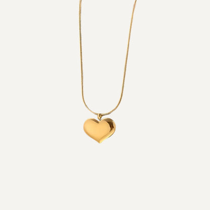 Heart Gold Chain Necklace