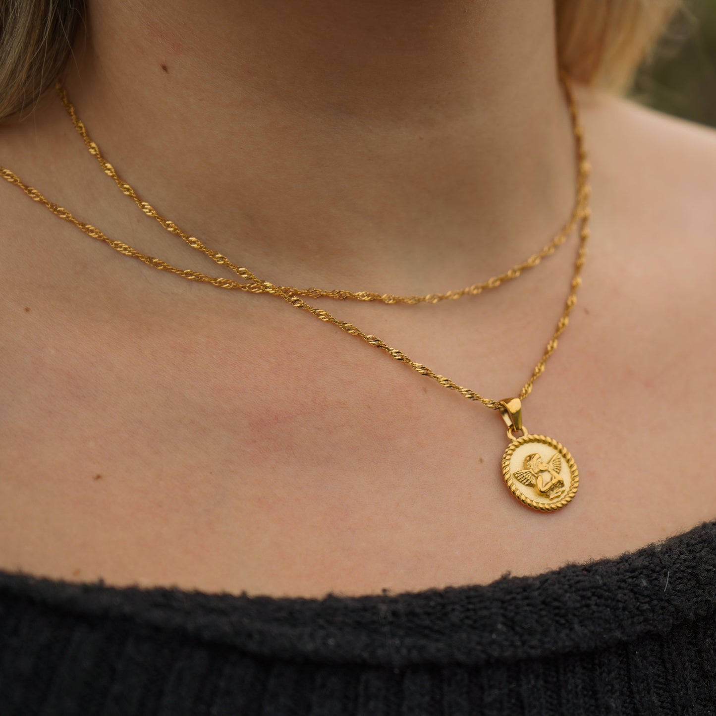 Celestial Gold Necklace